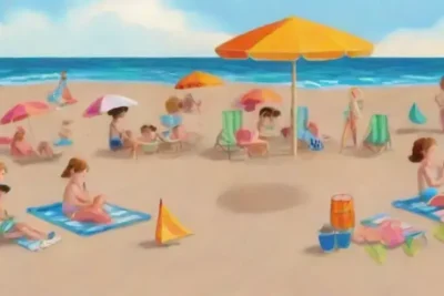 Un día perfecto en la playa lleno de risas