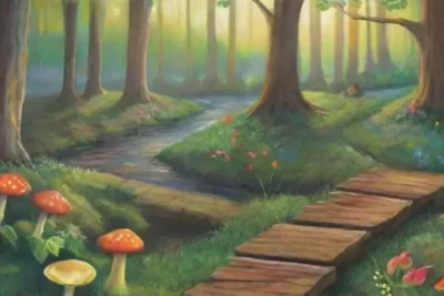 Un hermoso paisaje natural lleno de vida y tranquilidad