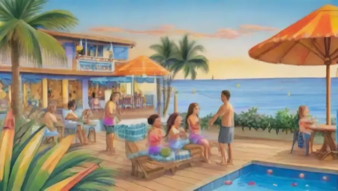 Vacaciones familiares en un crucero con playas