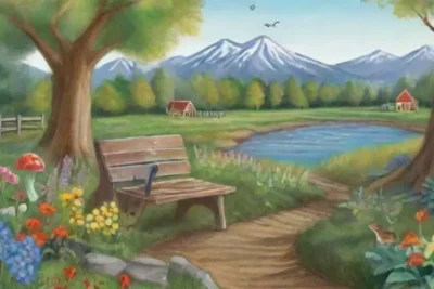 Un hermoso paisaje natural lleno de vida y exploración