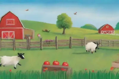 Un día alegre en el campo lleno de risas