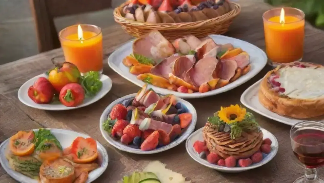 Un festín visual de elegancia y arte culinario