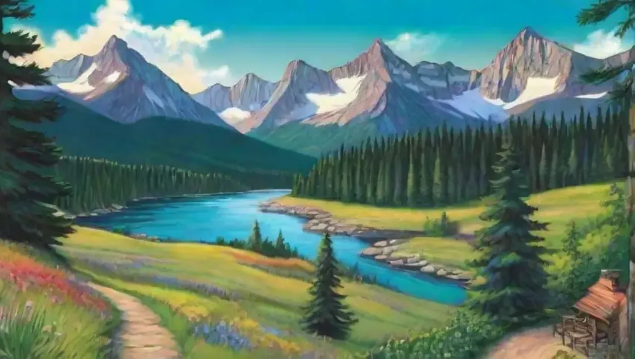Un paisaje montañoso lleno de naturaleza, aventura y momentos compartidos