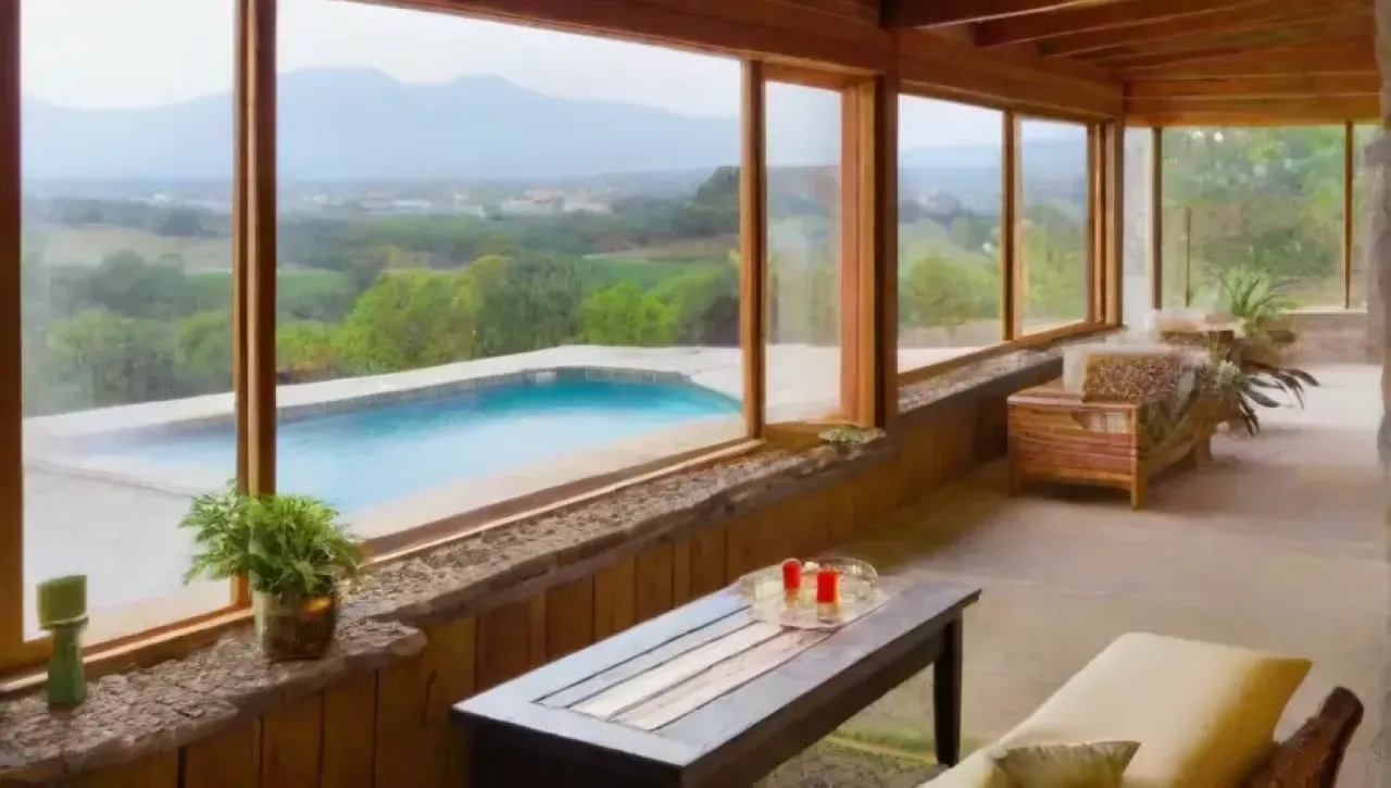 Espacios acogedores y vibrantes con decoración ecléctica y vistas encantadoras