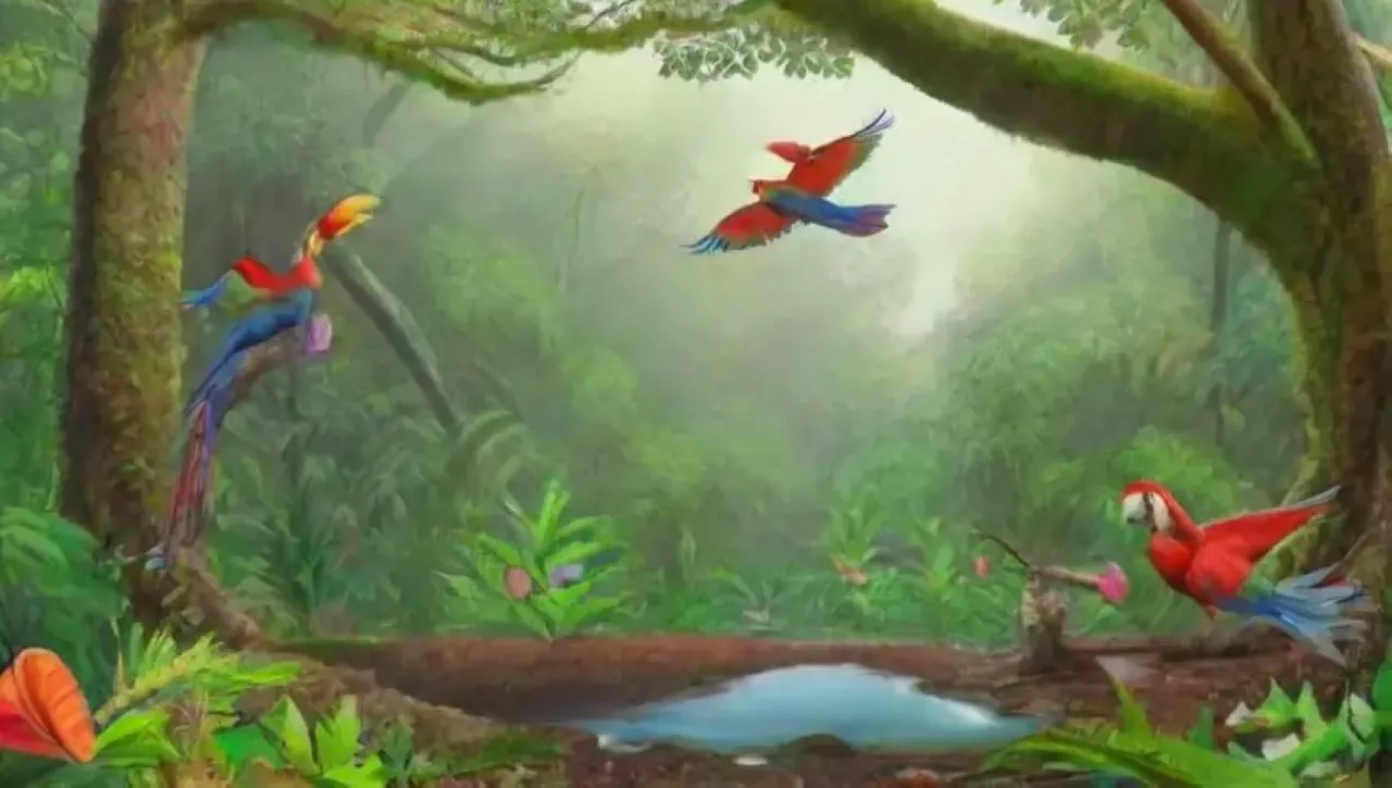 Un paraíso tropical lleno de vida y belleza natural