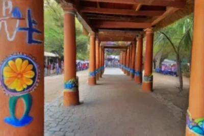 Un lugar vibrante lleno de arte
