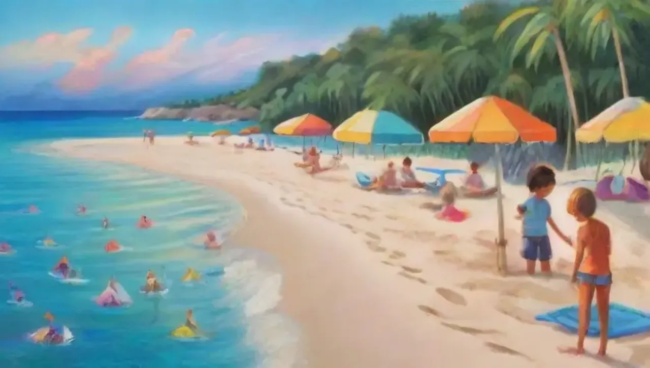 Un paraíso playero lleno de colores, risas y naturaleza