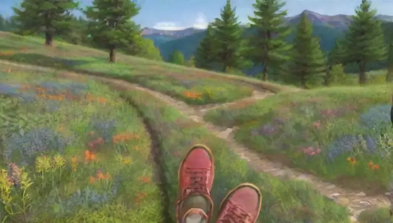 Un hermoso paisaje natural lleno de vida y exploración