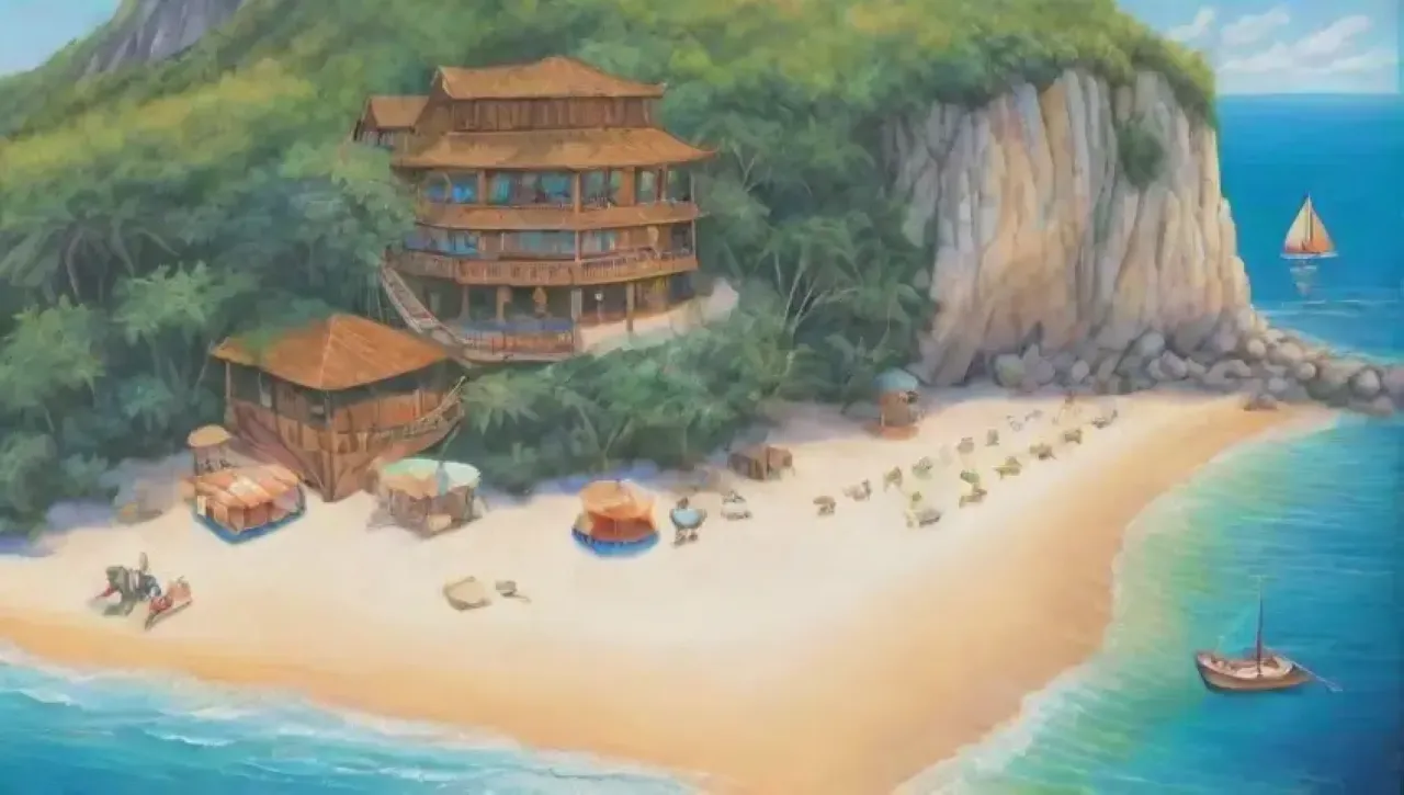 Un paraíso playero lleno de colores, sonidos y momentos románticos