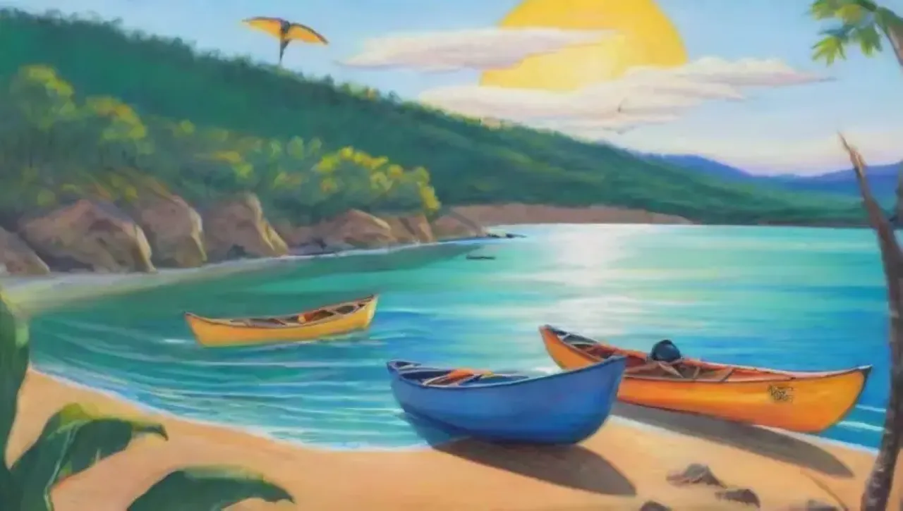 Un paraíso de aguas azules, kayaks y naturaleza vibrante