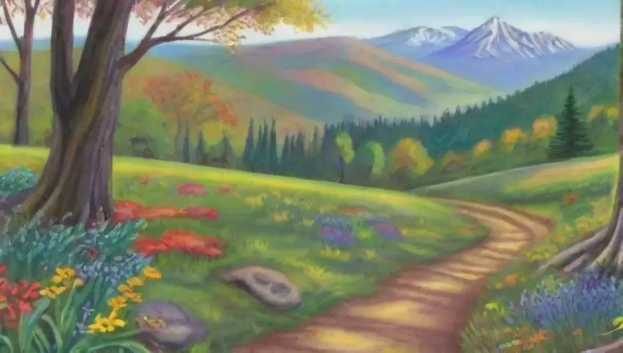 Un paisaje natural lleno de vida y belleza