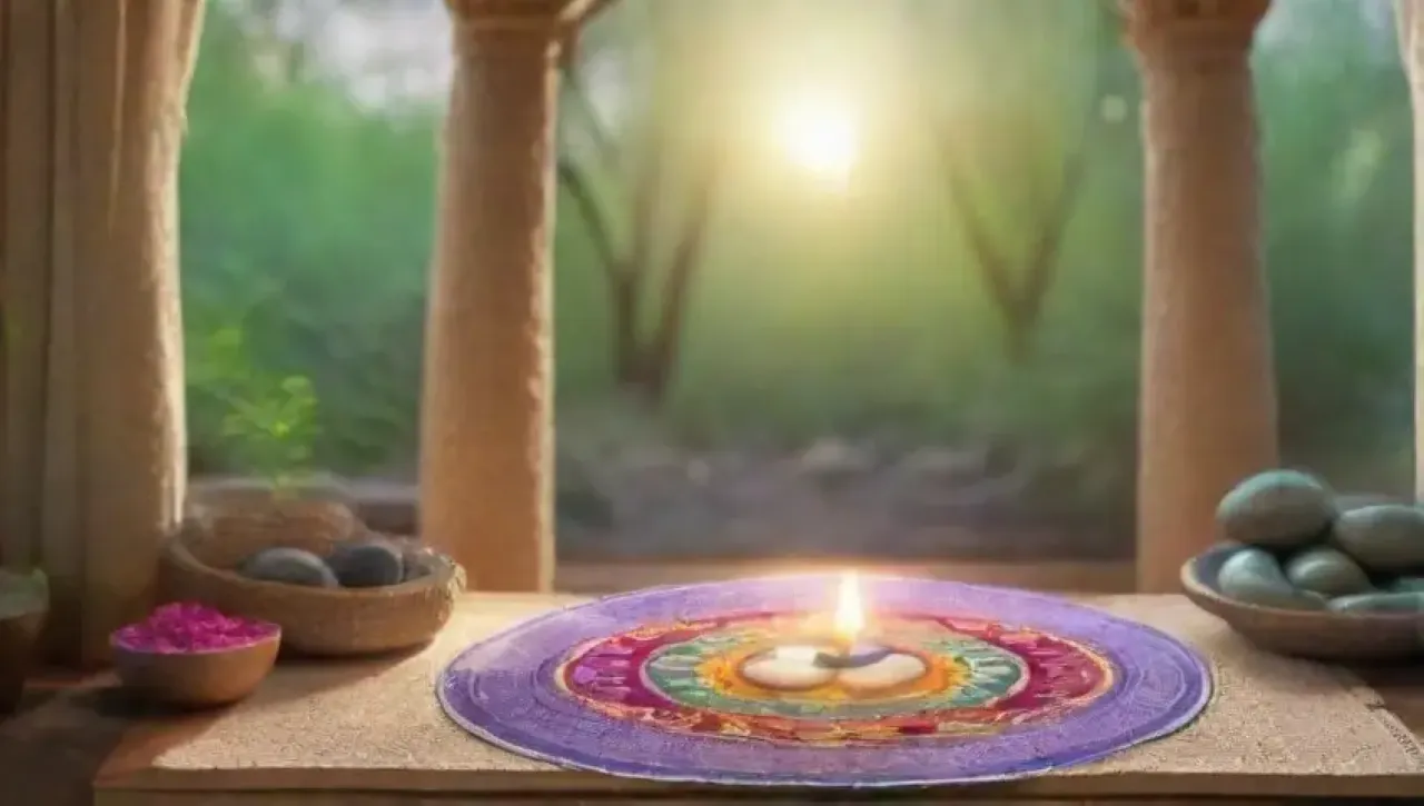 Un oasis de paz y serenidad invita a la relajación y la meditación