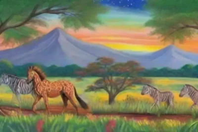 Un paisaje salvaje lleno de vida y belleza natural