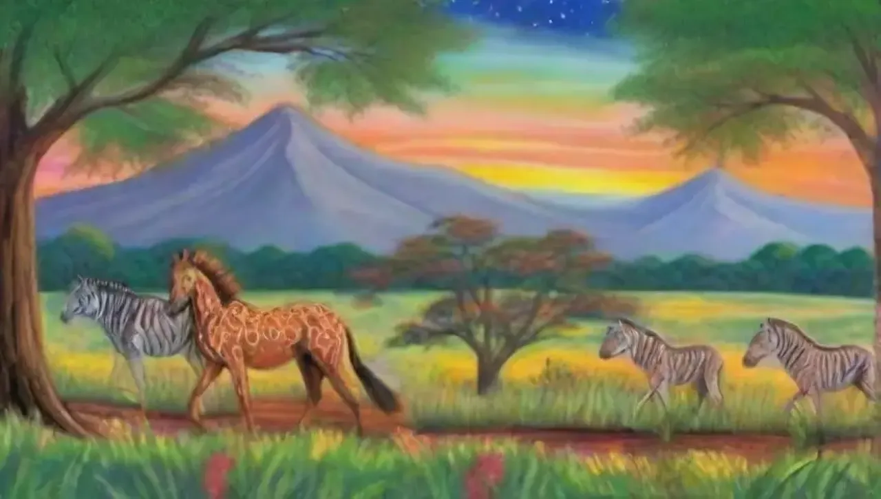 Un paisaje salvaje lleno de vida y belleza natural