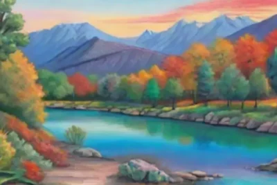 Naturaleza deslumbrante con paisajes variados y vida silvestre