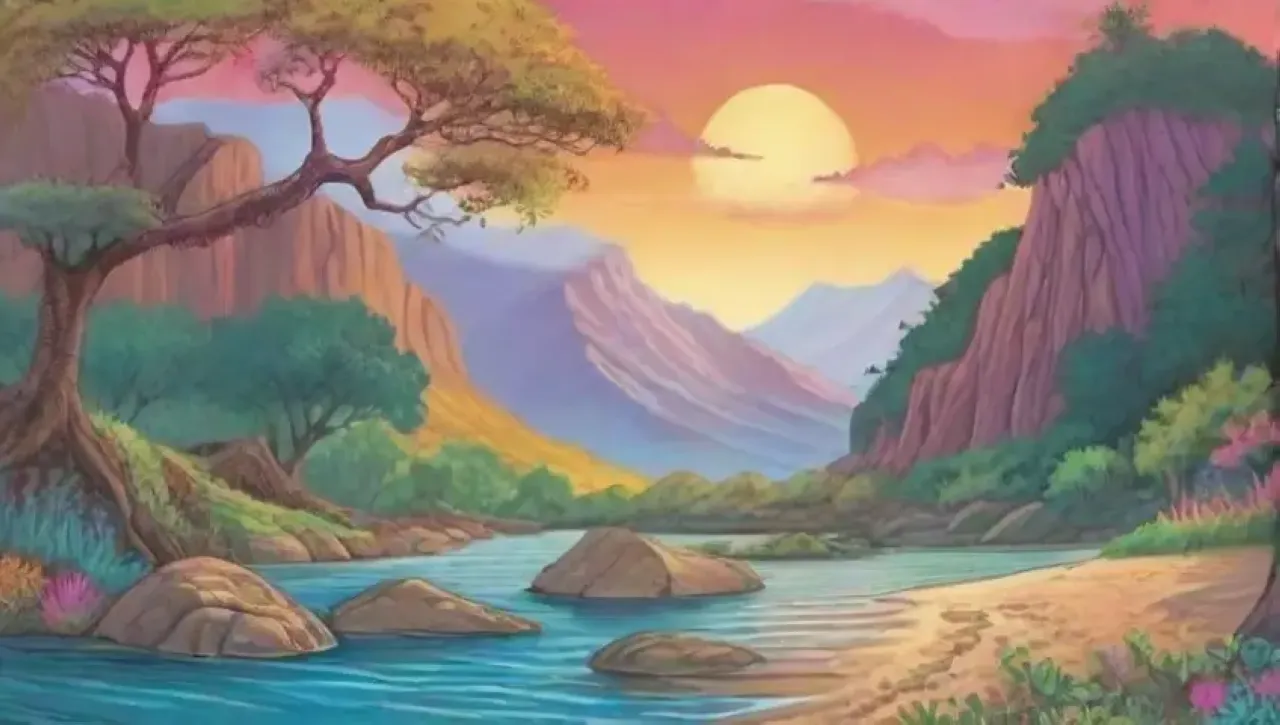 Naturaleza deslumbrante con paisajes variados y vida silvestre