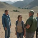 Grupo de excursionistas reunidos