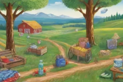 Un paisaje vibrante de naturaleza