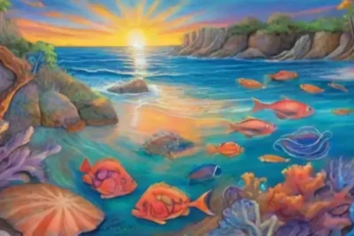 Un paraíso marino lleno de vida y color