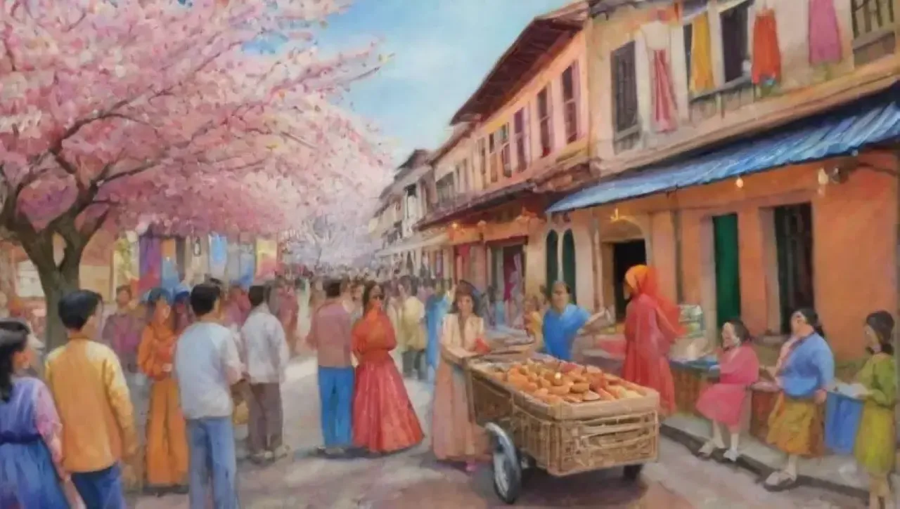Un festín de colores
