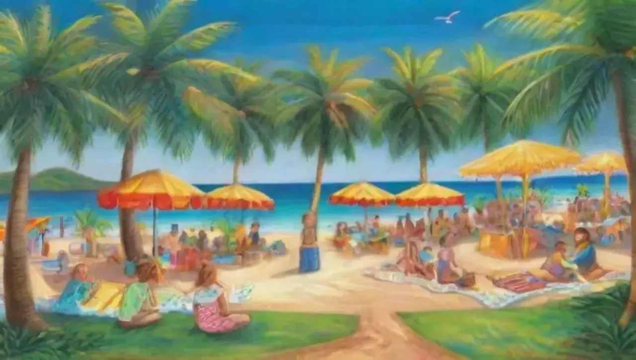 Un día perfecto en la playa con sol, risas y naturaleza