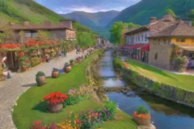 Un paisaje vibrante de naturaleza